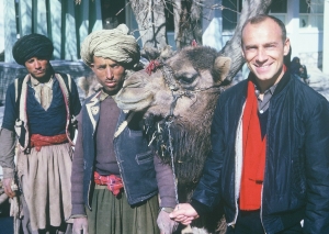 Alumnus Nick Hoesl vounteering in Afghanistan in the mid-'60s.