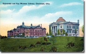 Van Wormer Hall's original dome was translucent glass and copper.