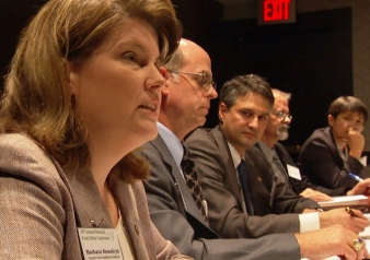 Those who have seen "Food, Inc." may recognize this scene featuring Barb Kowalcyk campaigning for safer food at the National Food Policy Conference.