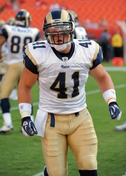 Former Bearcat tight end Ben Guidugli, A&S '10, is now with the St. Louis Rams and represented by Lee.