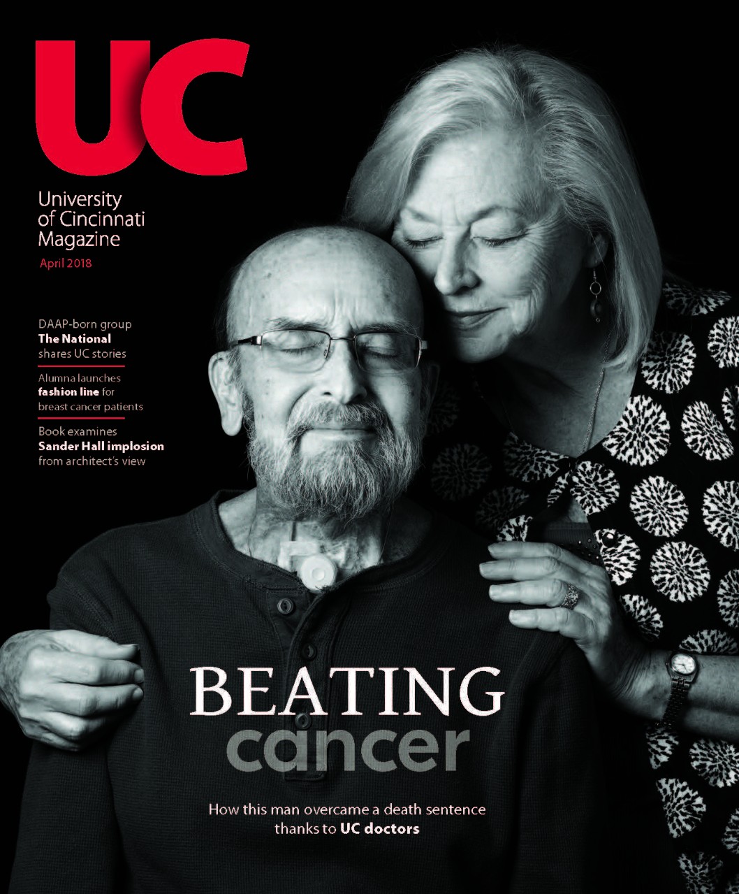 Cover of September 2018 UC Magazine with Poncho Noggler