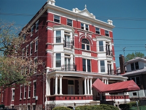 This stately old building was once used as a dormitory called Ludlow Hall