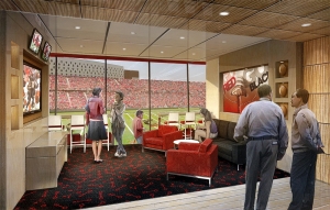 Rendering of the new Nippert Stadium