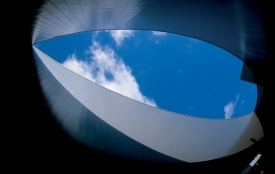 Ceiling of UC's Campus Recreation Center