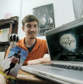 Digital design student Tim King spent two quarters co-oping for Warner Brothers Pictures in New York City. King's work on the Web site for the movie "Corpse Bride" got the nod from director Tim Burton. Next, King hopes to co-op in Warner Brothers' London office.