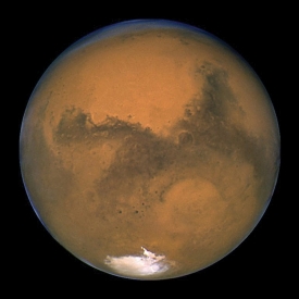 Picture of Mars from Hubble