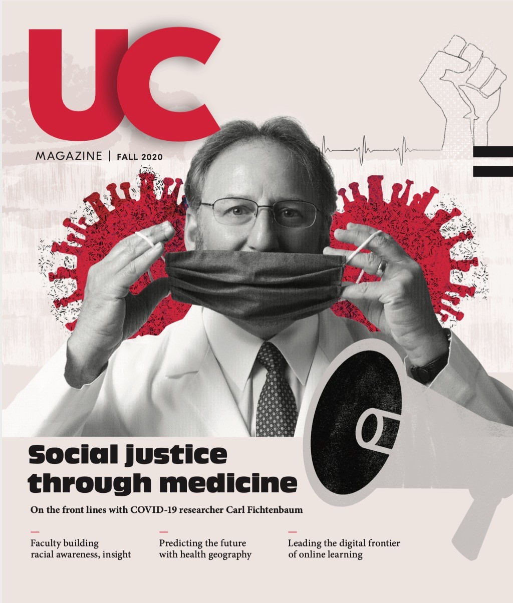 UC Magazine cover art - Fall 2020